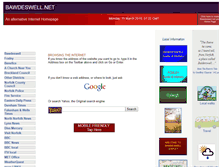 Tablet Screenshot of bawdeswell.net